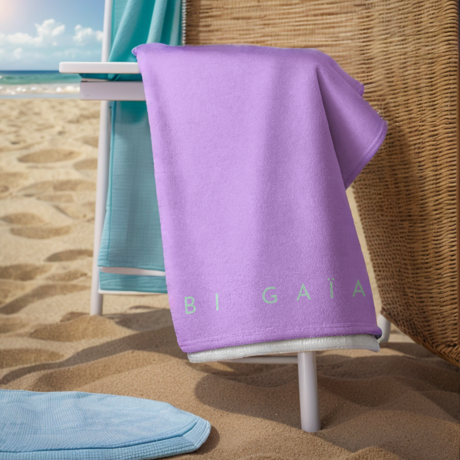Beach Towel in Mykonos Mint