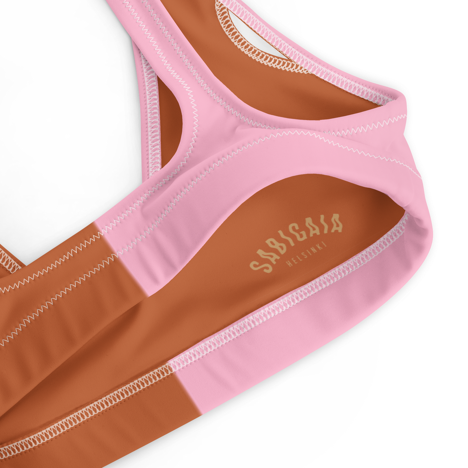 Softie Bikini Top in Strawberry & Choco Ice Cream