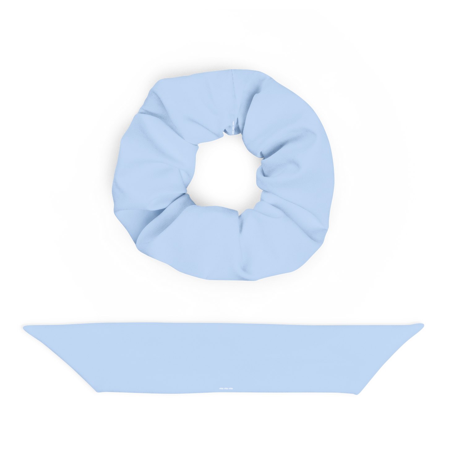 Hair Scrunchie in Blueberry Milk