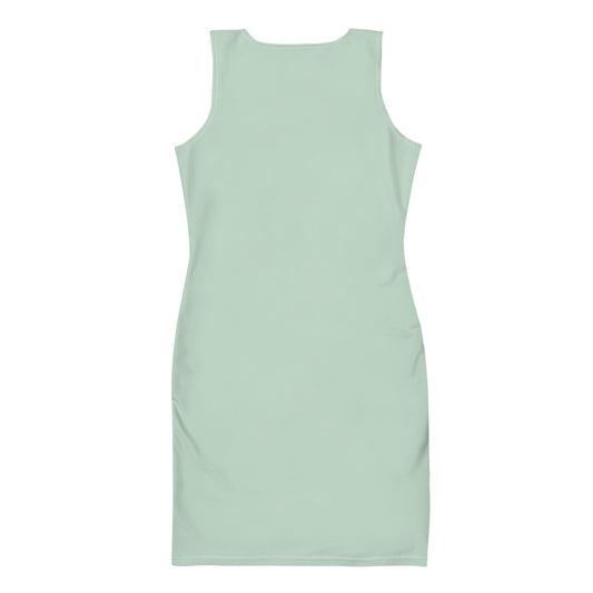 Fitted Dress in Pastel Green