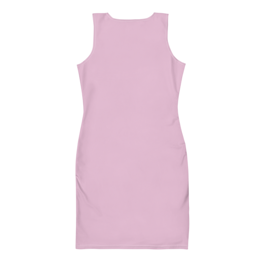Fitted Dress in Blushed Lavender