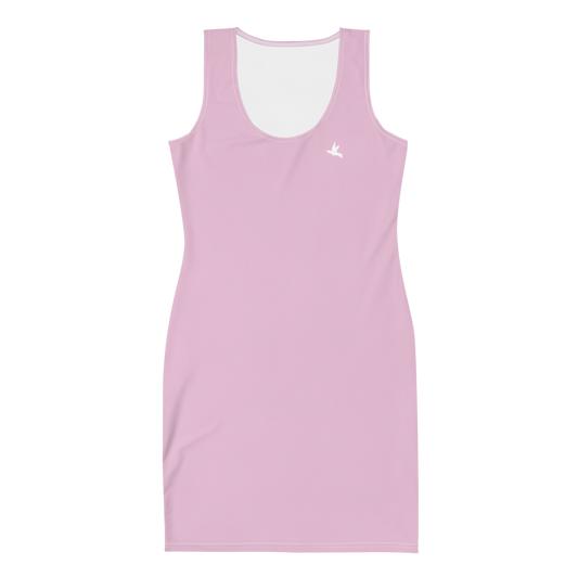 Fitted Dress in Blushed Lavender