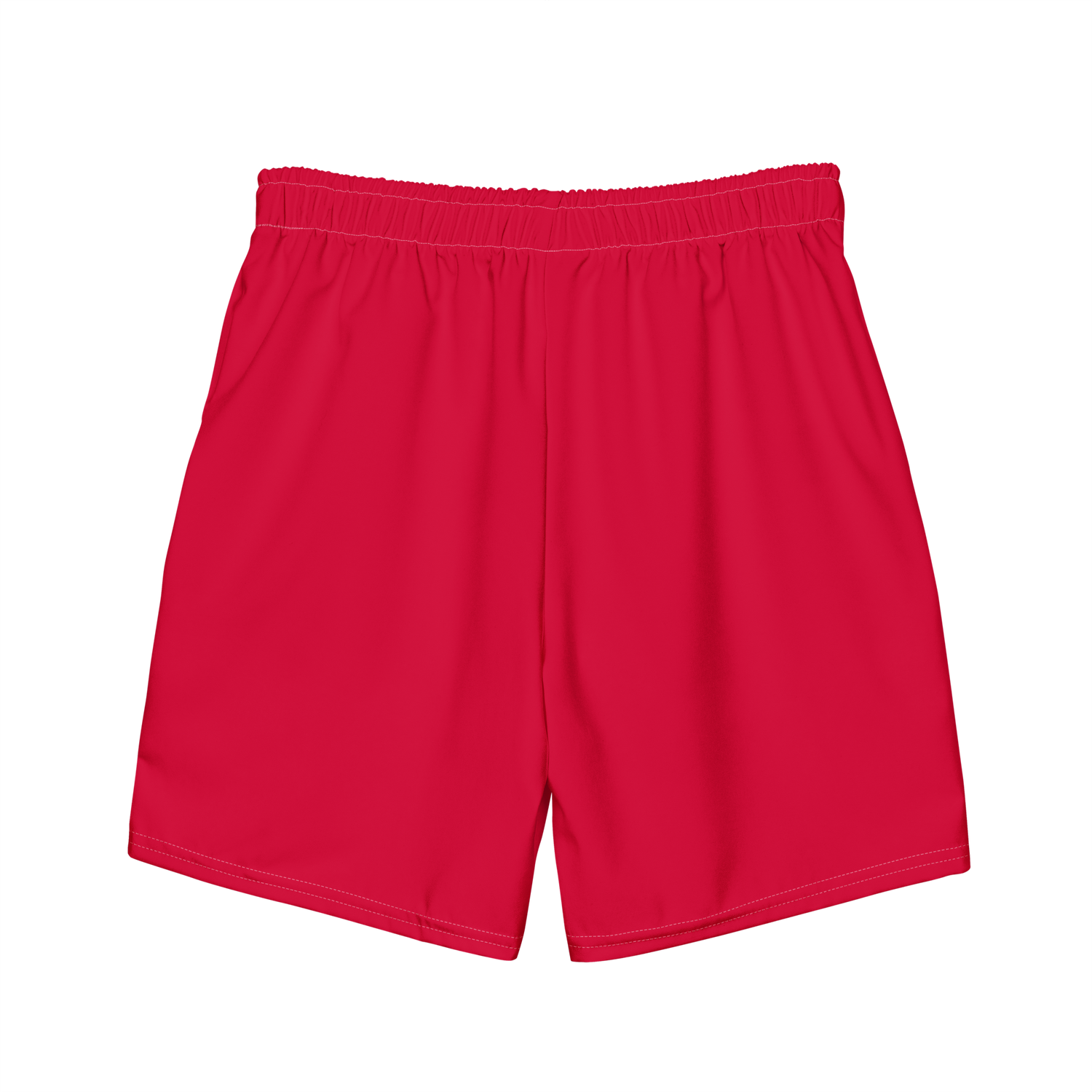 Men's Swim Trunks in Crimson Red