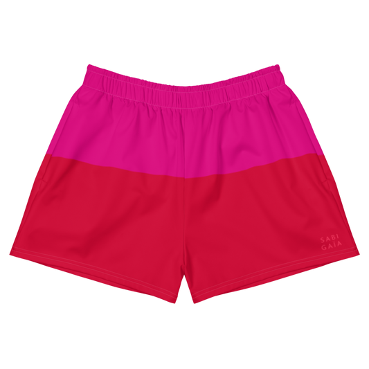 Women's Board Shorts in Saint Tropez Red