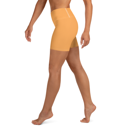 Yoga Shorts in Saint Tropez Yellow