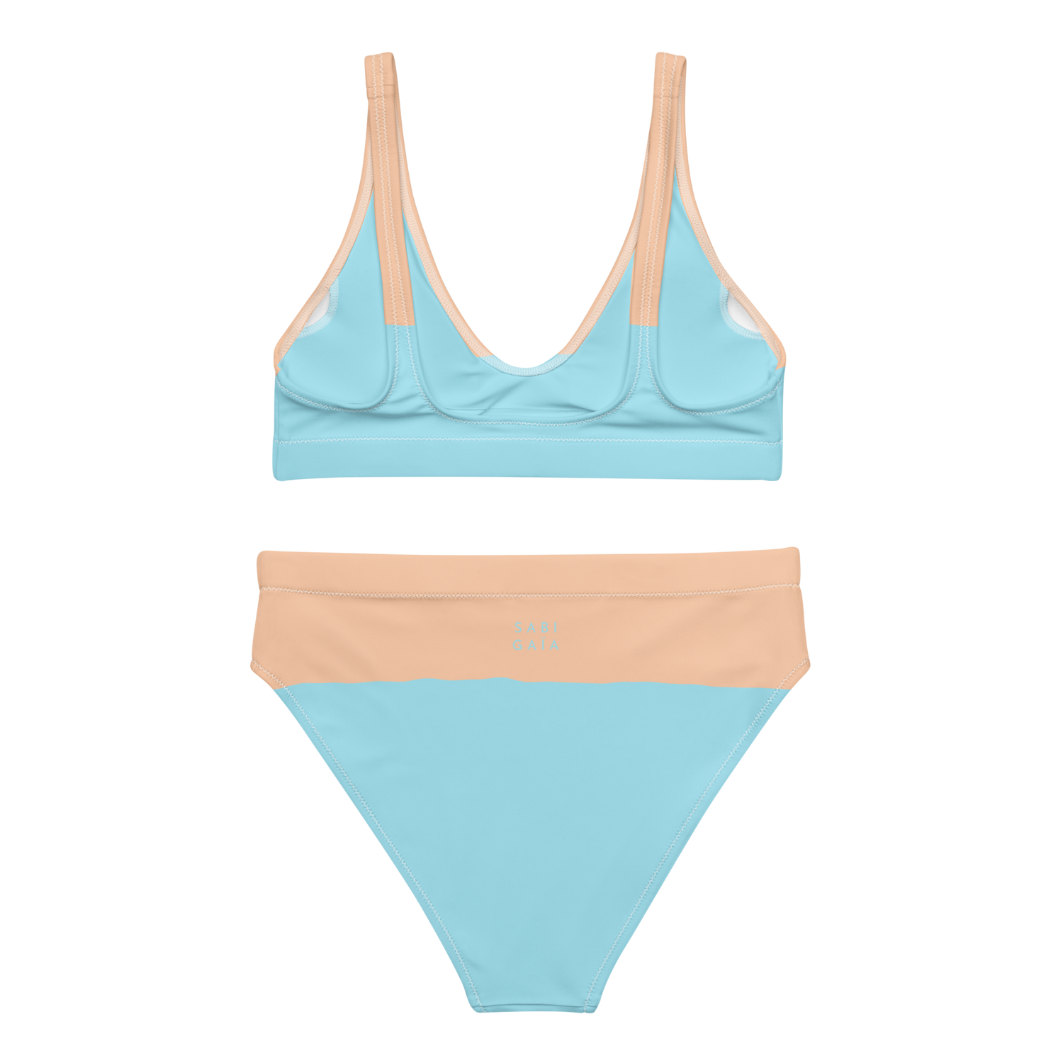 Softie Full Bikini Set in Mykonos Peach 💧🔆♻️