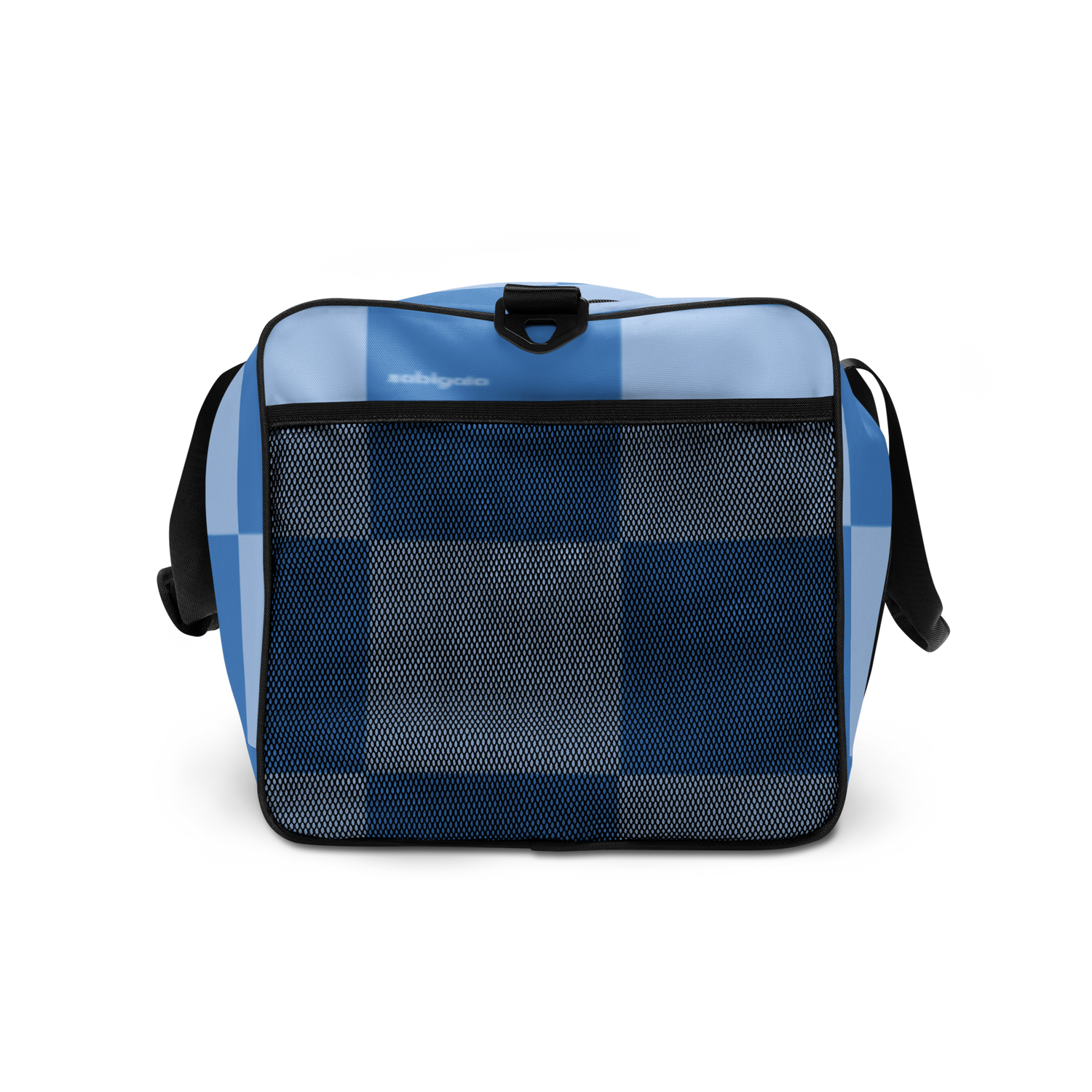 Duffle Bag in Color Block : Double Blue