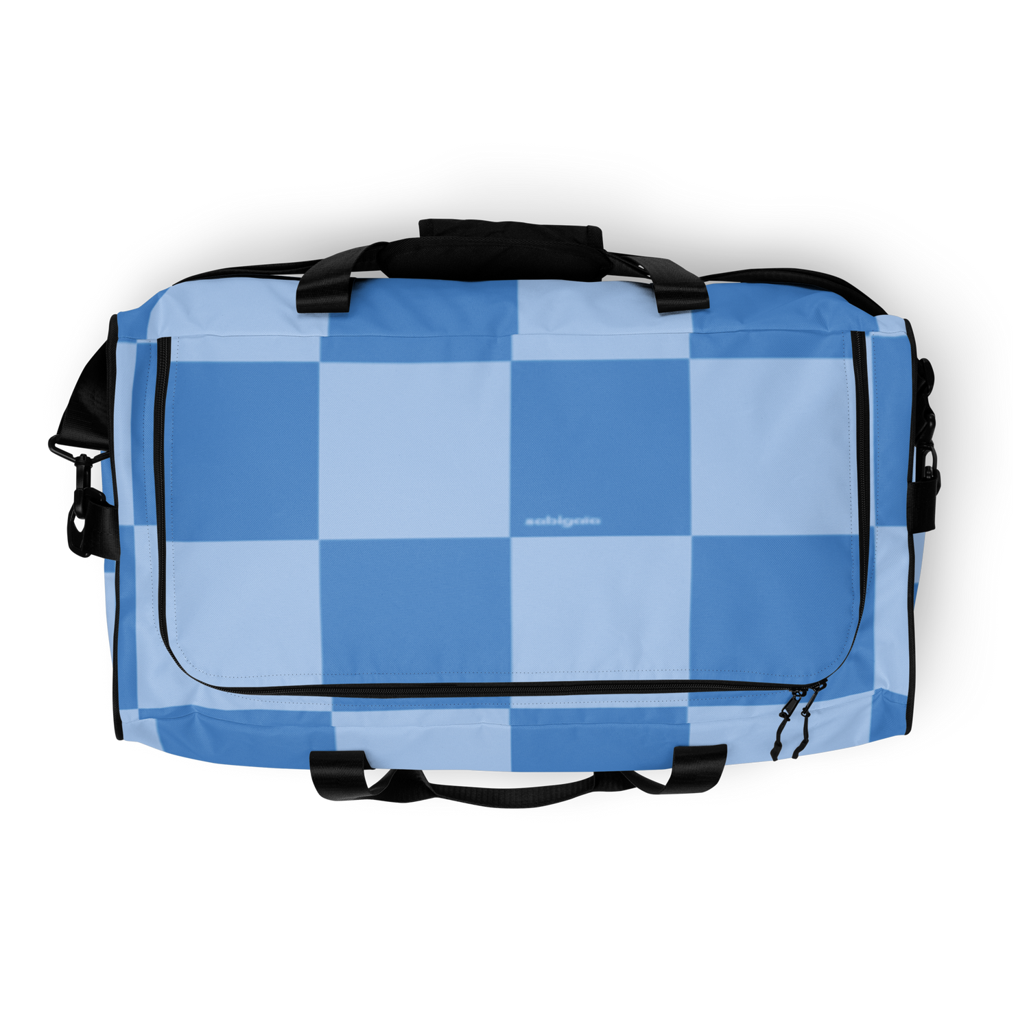 Duffle Bag in Color Block : Double Blue