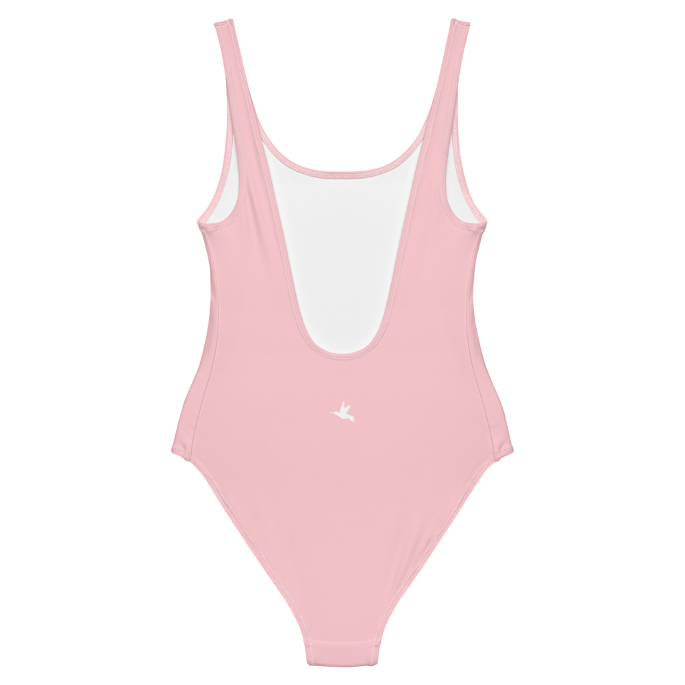 One-Piece Swimsuit in Baby Pink 💧🔆