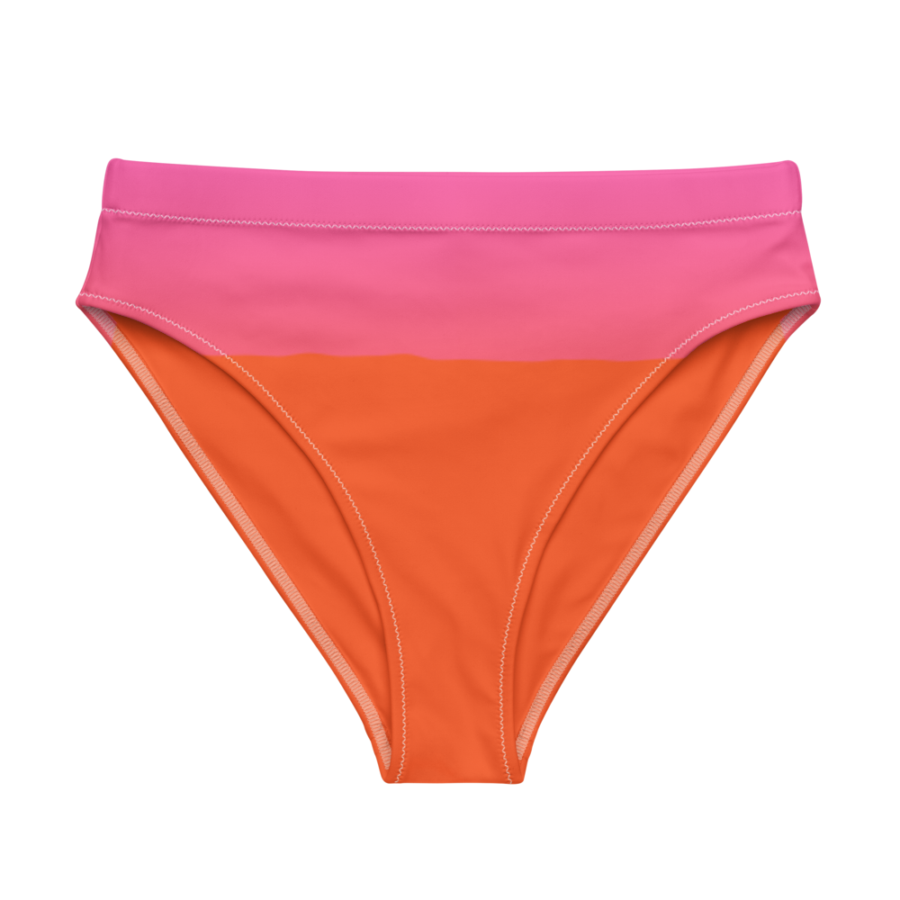 Softie Bikini Bottom in Saint Tropez Tangerine 💧🔆♻️