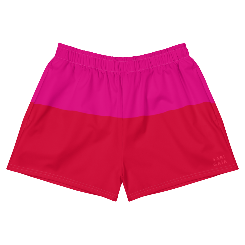 Women's Board Shorts in Saint Tropez Red