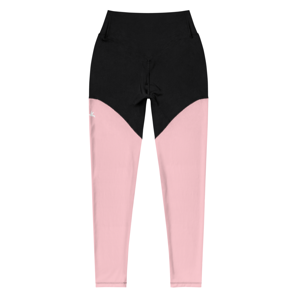 Women's Compression Leggings in Baby Pink 💧🔆